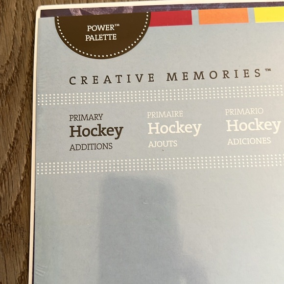 NWT Creative Memories Primary Hockey Additions, 12x12 inch. - Picture 2 of 4